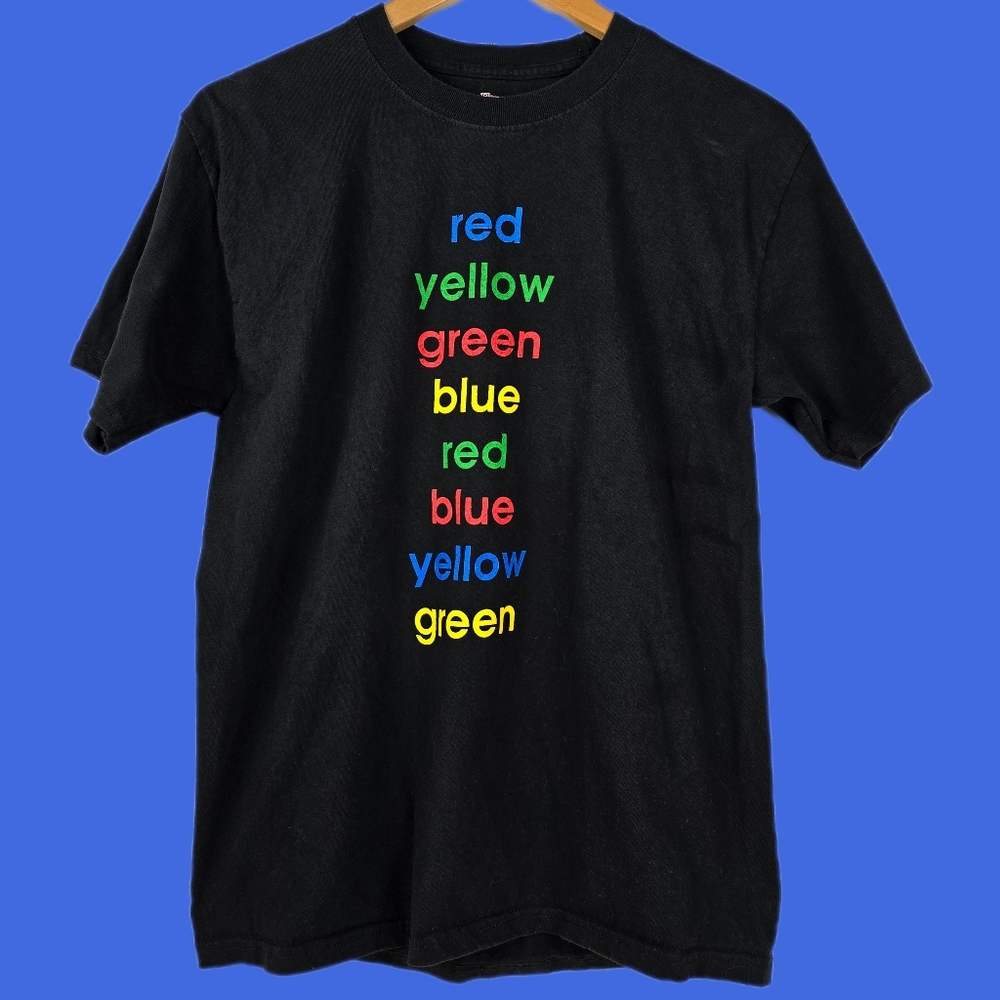 Color Word Mixup Hanes Beefy T Shirt